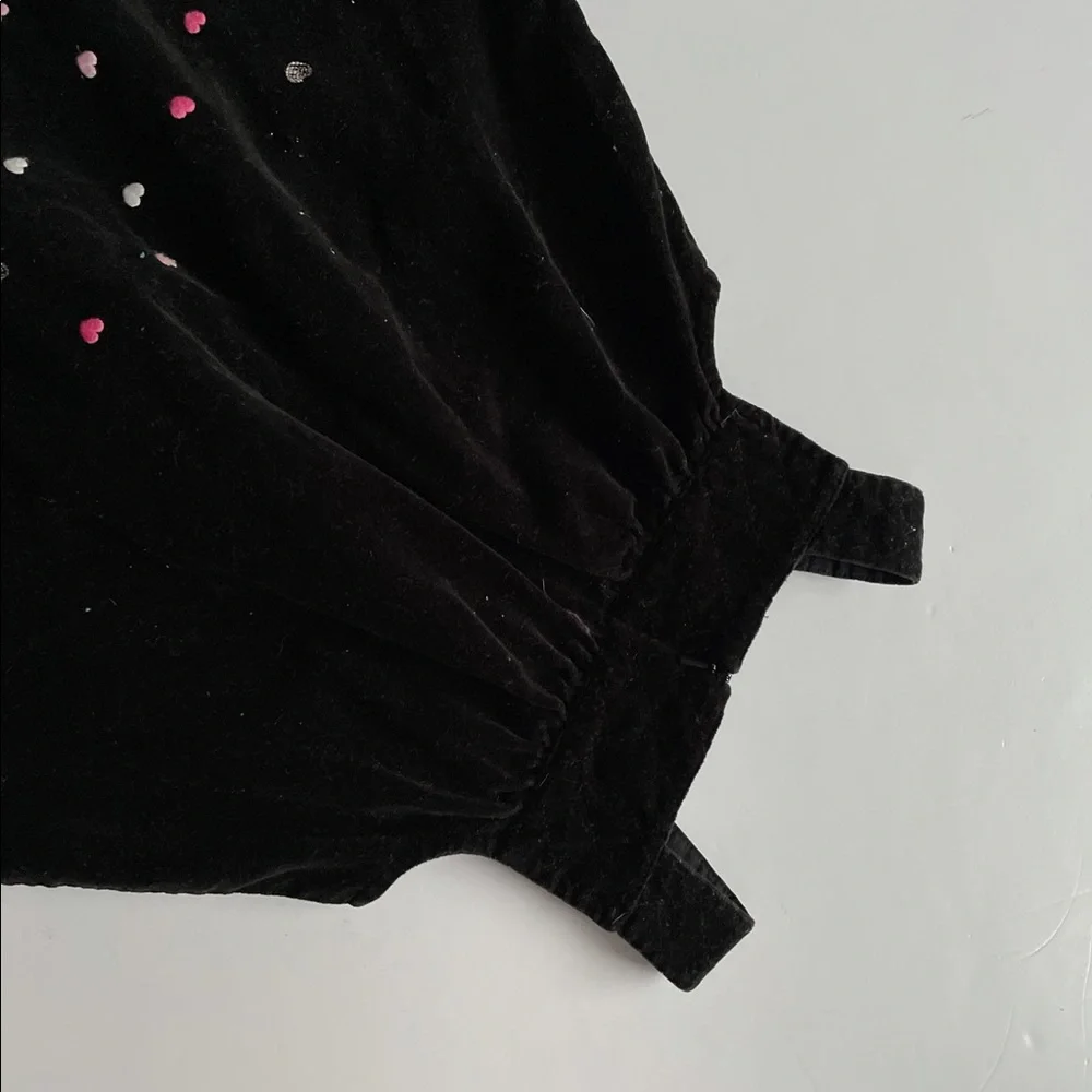 Gymboree black velvet